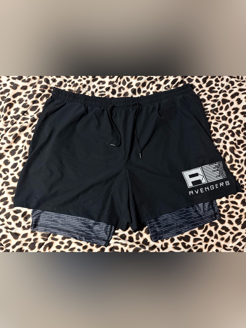 Men’s Marvel 3XL Avengers Workout Shorts